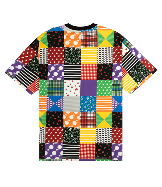 Patchwork cheap pique tee