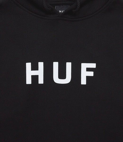 HUF Huf Essentials Og Logo Pullover Hoodie Brown M