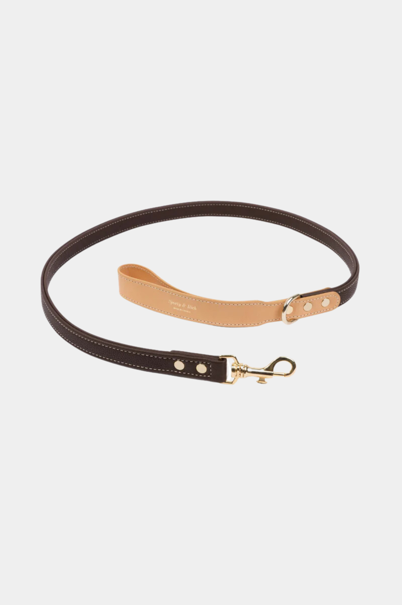 LEATHER DOG LEASH