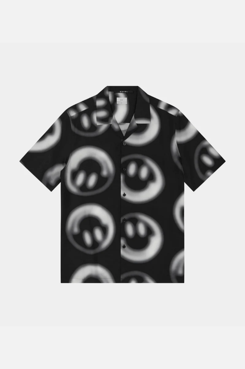 HAPPY RESORT SS SHIRT BLACK