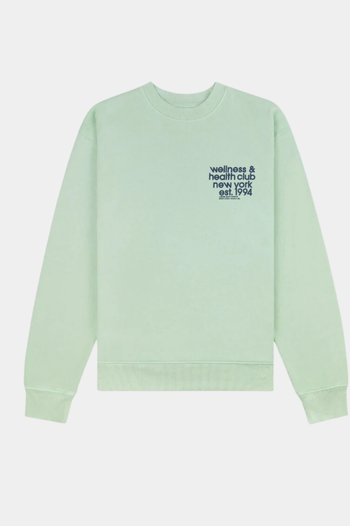 USA HEALTH CLUB CREWNECK THYME/NAVY