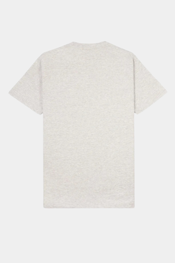 NY TENNIS CLUB T-SHIRT HEATHER GRAY/CARIBBEAN