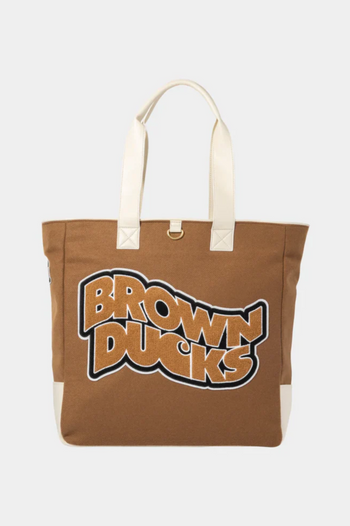 BROWN DUCKS TOTE