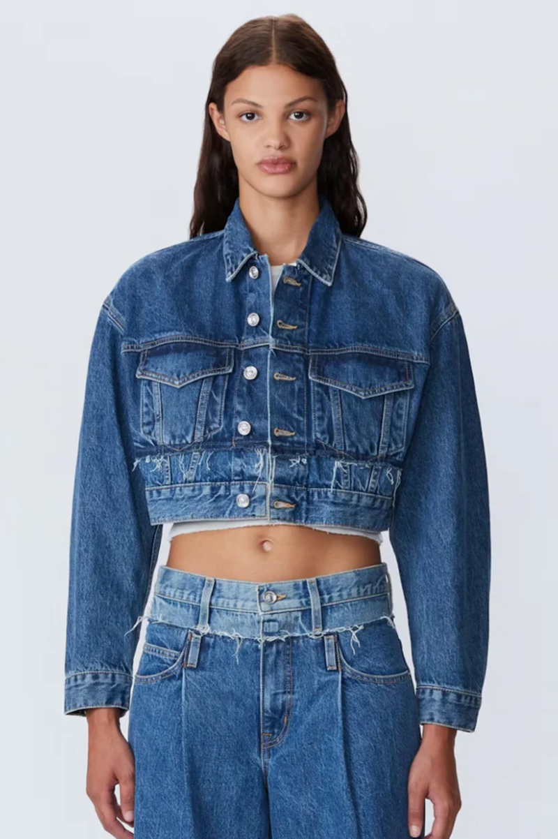 RE-WORK OVERSIZE CROP TRUCKER