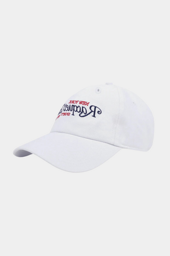 94 RACQUET CLUB EMBROIDERED HAT WHITE/NAVY/BRIGHT RED