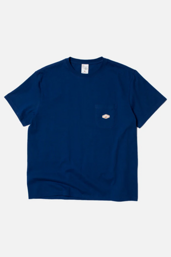 LEFFE POCKET TEE FRENCH BLUE