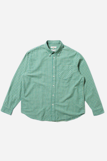 FILIP CHECKED BD SHIRT GREEN