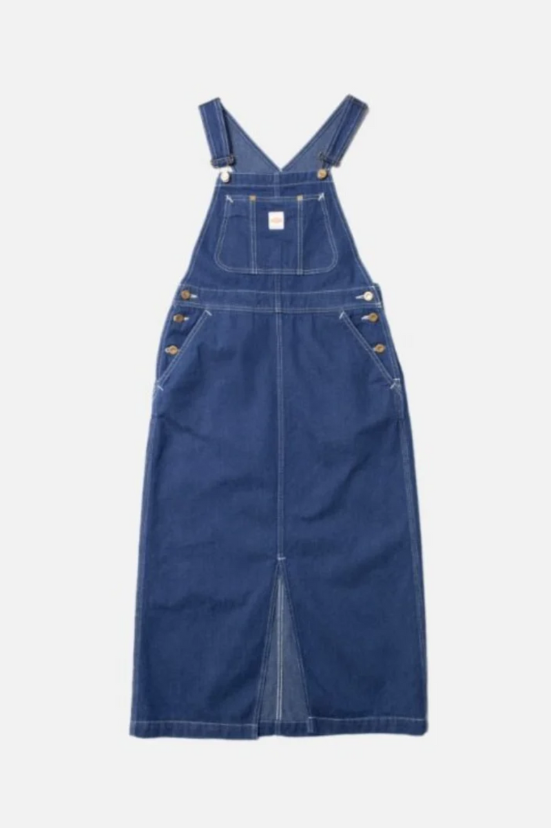 INGER UD DUNGAREES DRESS BLUE