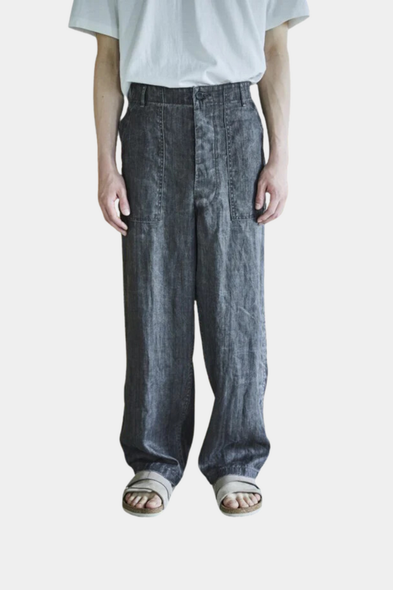 LINEN SUMMER FATIGUE PANTS