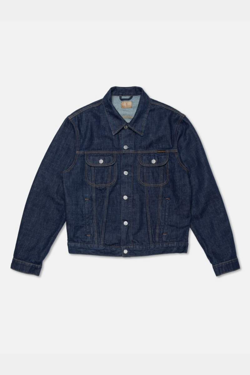 DANNY 40S REDCAST DENIM JACKET DARK BLUE