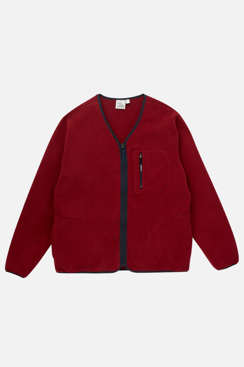 FLEECE CARDIGAN ZIP-UP