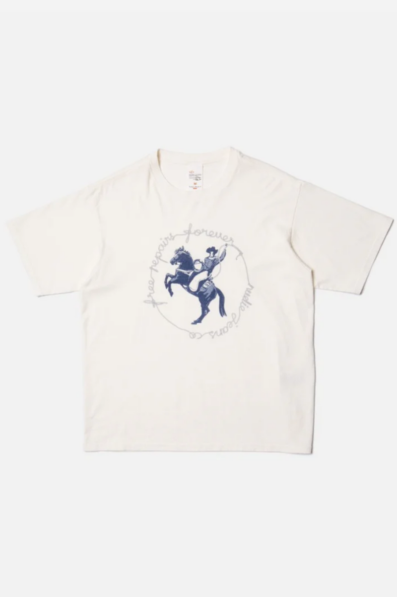 KOFFE FREE REPAIRS T-SHIRT OFFWHITE