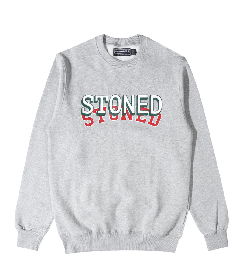 STONED BEAR STACK SWEATSHIRT