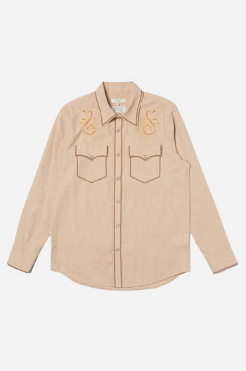 GEORGE COWBOY SHIRT BEIGE