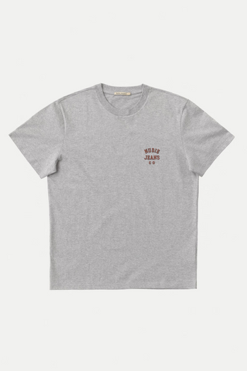 ROY LOGO TEE GREYMELANGE