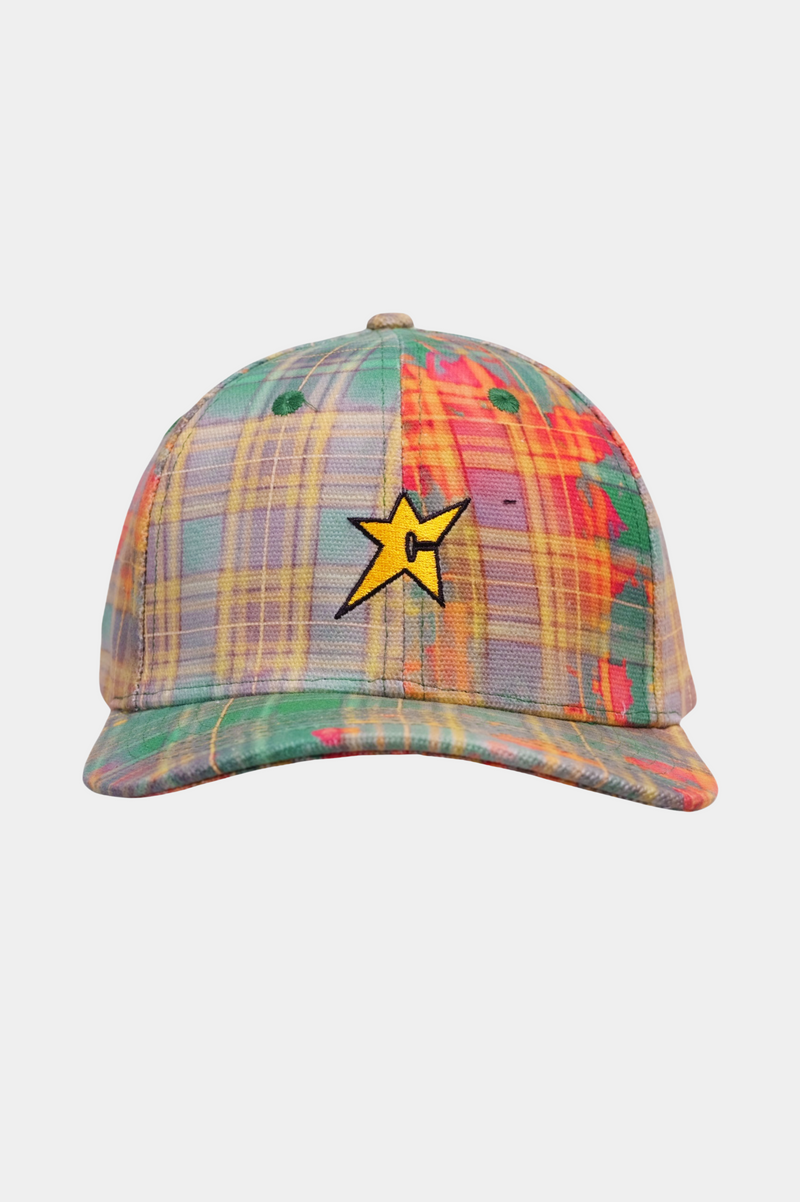 C-STAR PLAID HAT