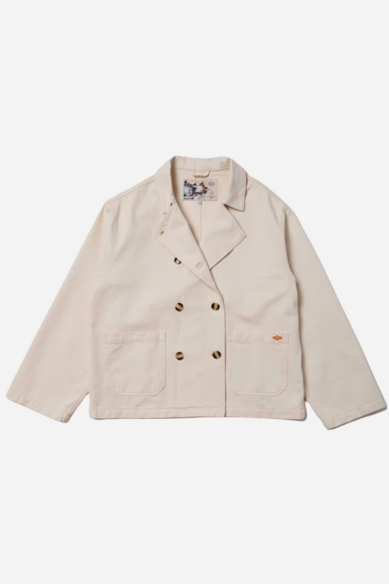 BIBBI WORKWEAR SAILOR JACKET ECRU