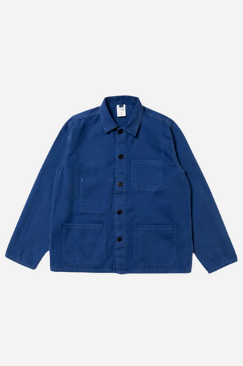 BUDDY HERRINGBONE CHORE JACKET BLUE