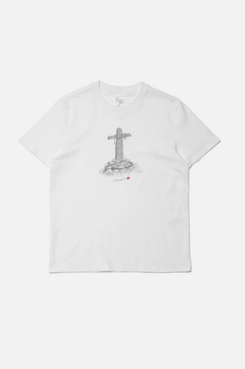 ROY GRAVE CROSS T-SHIRT OFFWHITE