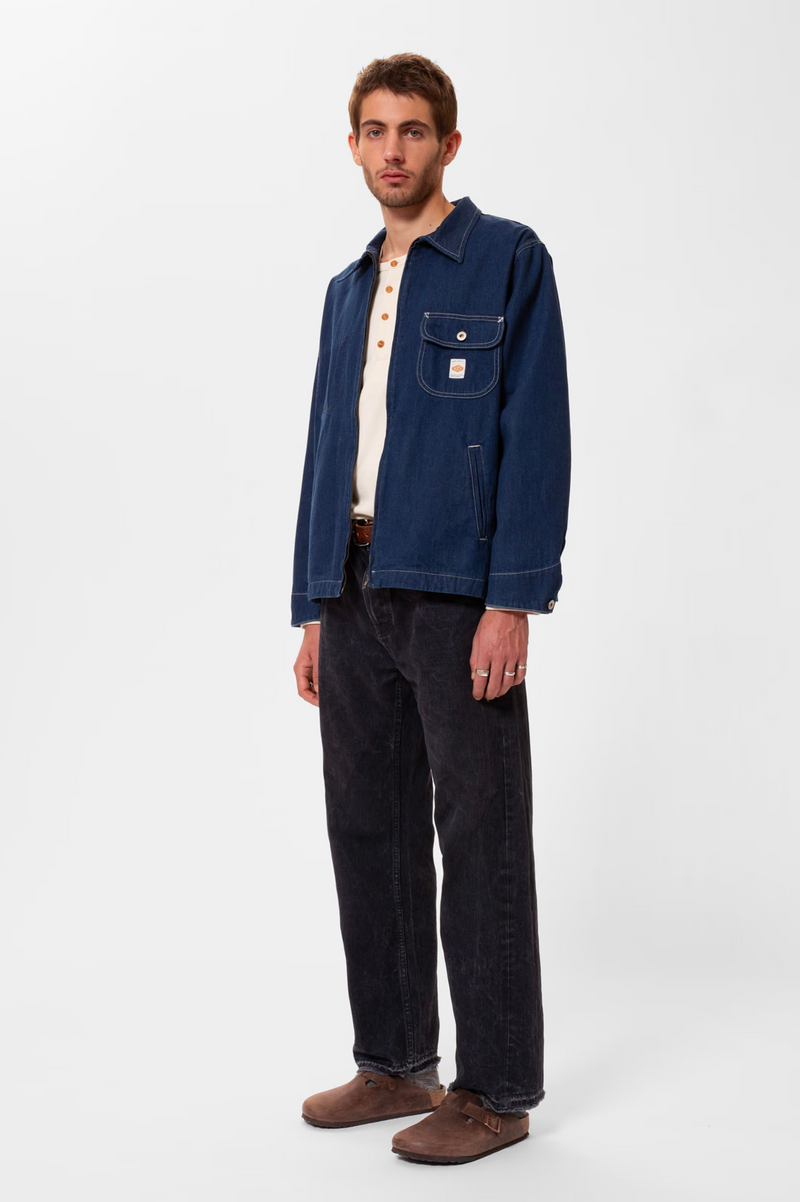 JIMMY UD ZIP JACKET BLUE