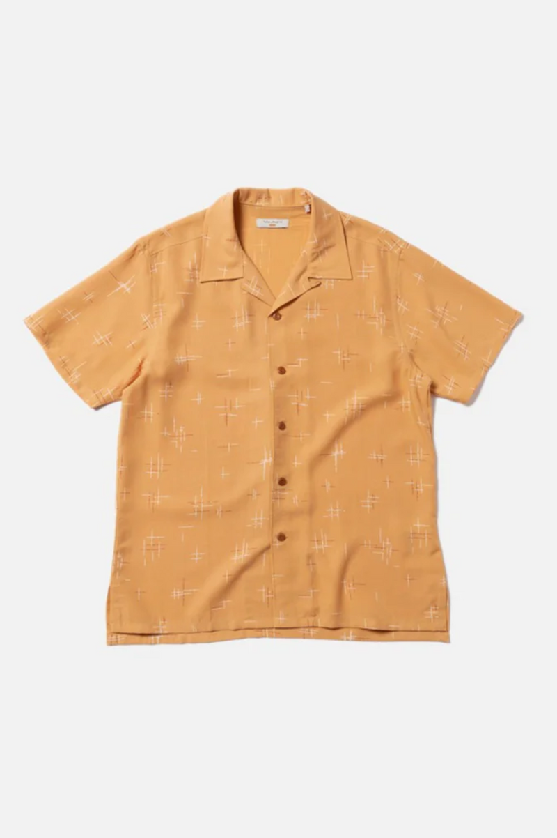 ARVID 50S HAWAII SHIRT OCHRE