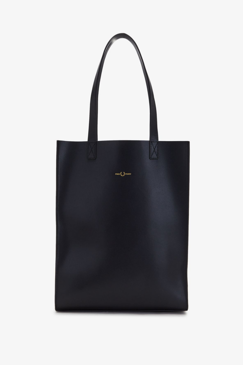 BURNSIHED LEATHER TOTE BAG