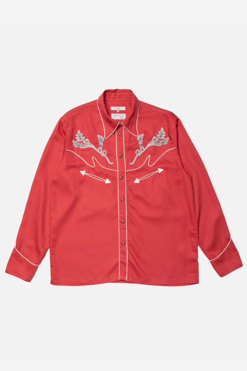 GONZO VINES COWBOY SHIRT RED