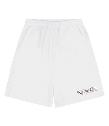 94 RACQUET CLUB GYM SHORTS WHITE/NAVY/BRIGHT RED