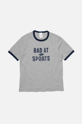 RICKY BAD AT SPORT T-SHIRT GREYMELANGE