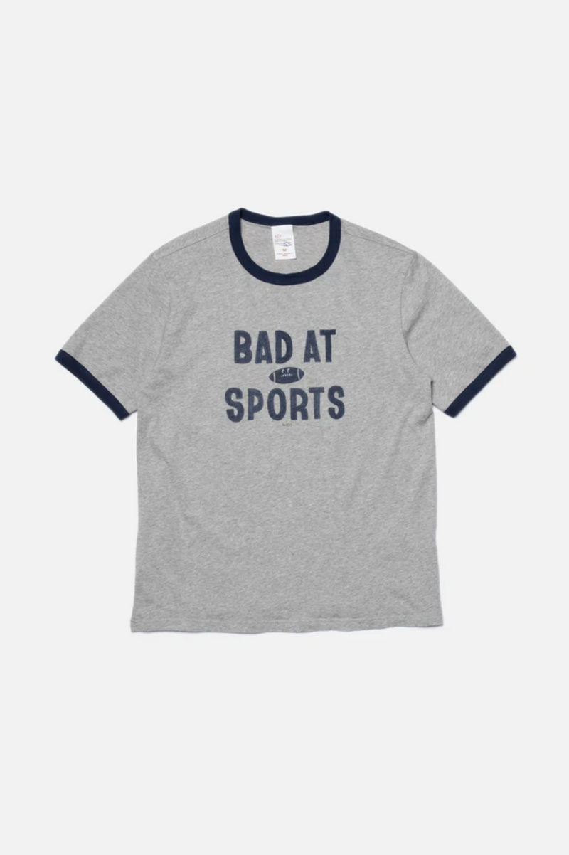 RICKY BAD AT SPORT T-SHIRT GREYMELANGE