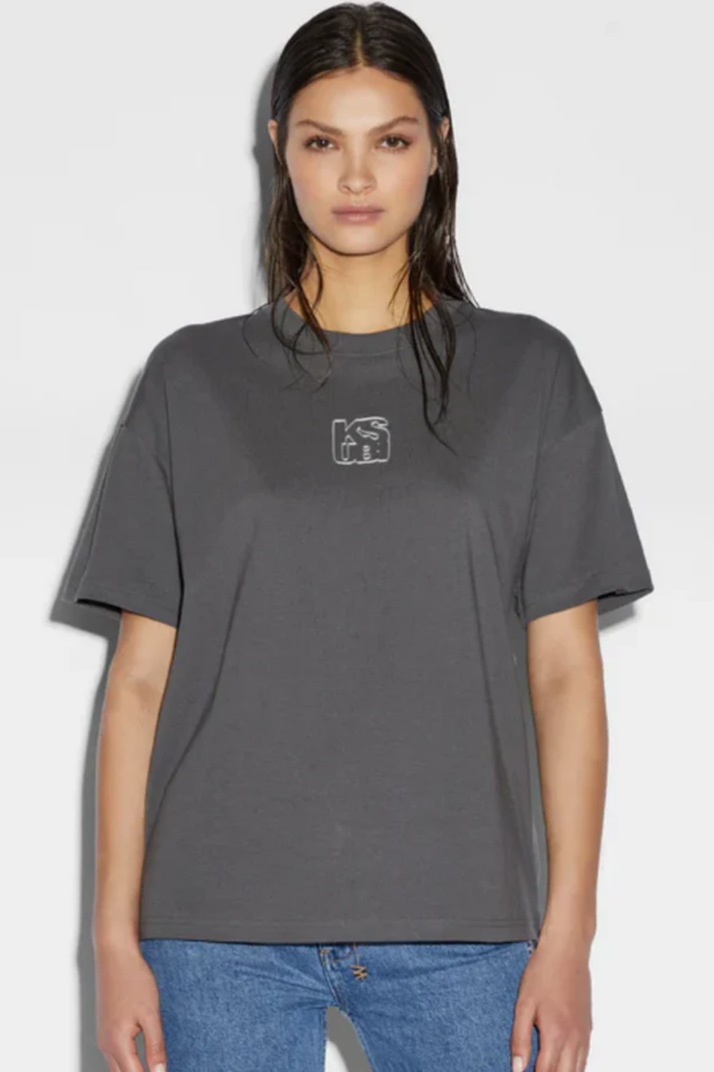 EMOTIONS OH G SS TEE CHARCOAL