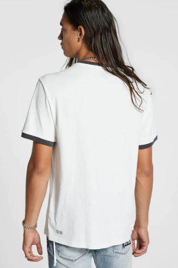 SEXE KASH SS RINGER TEE WHITE