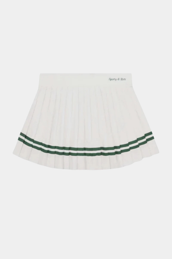 CLASSIC LOGO PLEATED SKIRT