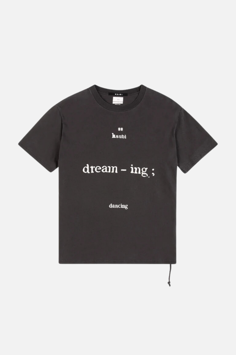 DREAMING KASH SS TEE FADED BLACK