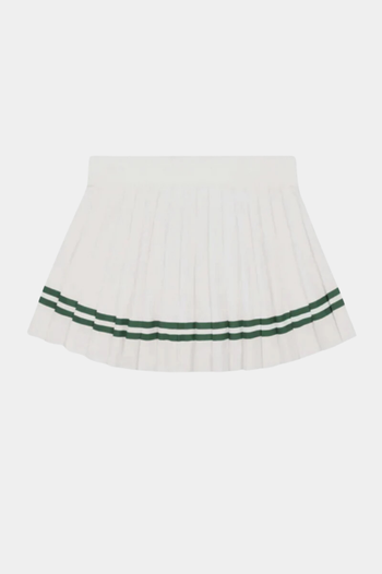 CLASSIC LOGO PLEATED SKIRT