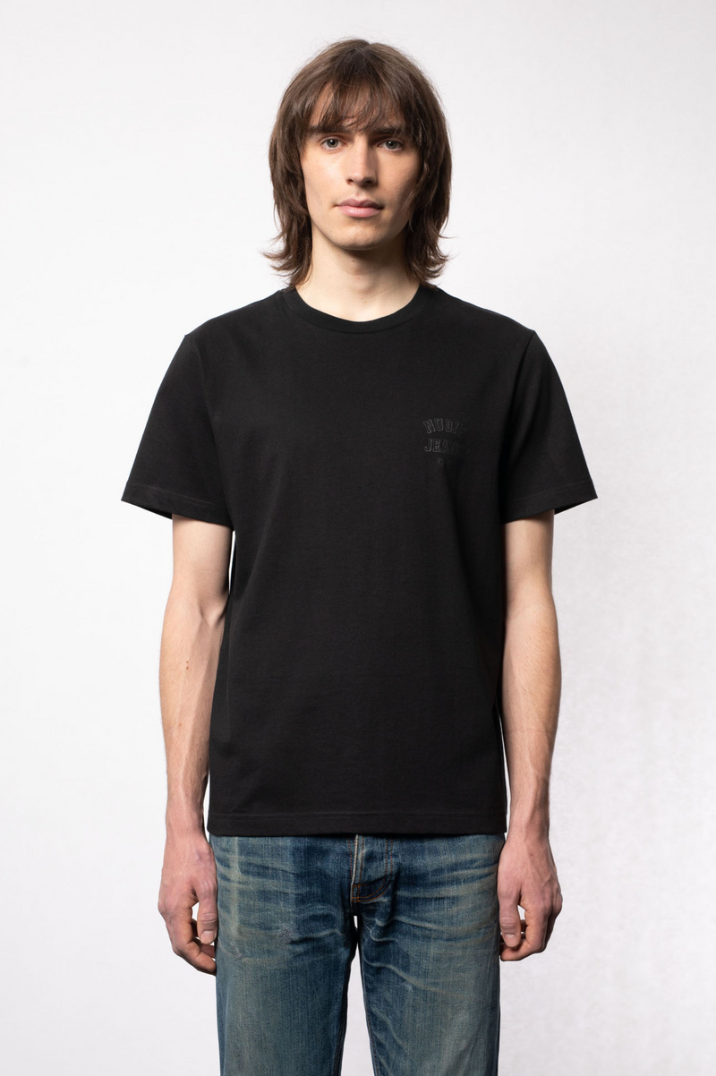 ROY LOGO TEE BLACK