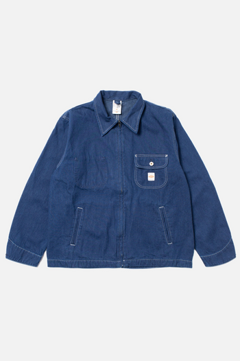 JIMMY UD ZIP JACKET BLUE