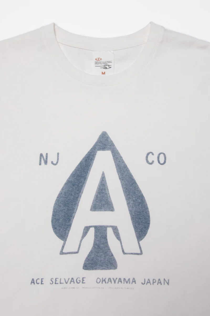 UNO ACE T-SHIRT CHALK WHITE