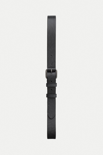 DWAYNE LEATHER BELT BLACK