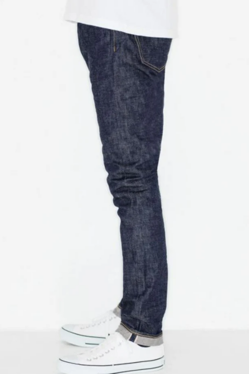 J204 12.5OZ AFRICA COTTON TAPERED SELVEDGE JEANS