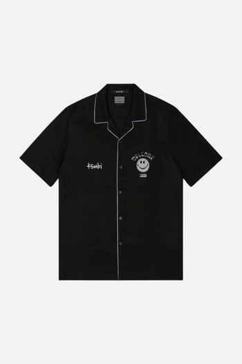 ZINE RESORT SS SHIRT BLACK