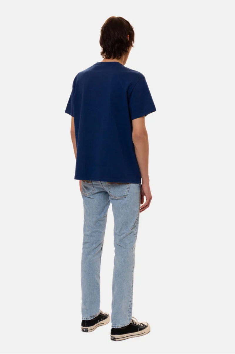 LEFFE POCKET TEE FRENCH BLUE