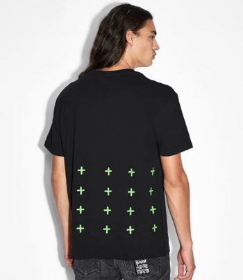 4X4 BIGGIE SS TEE BLACK GREEN