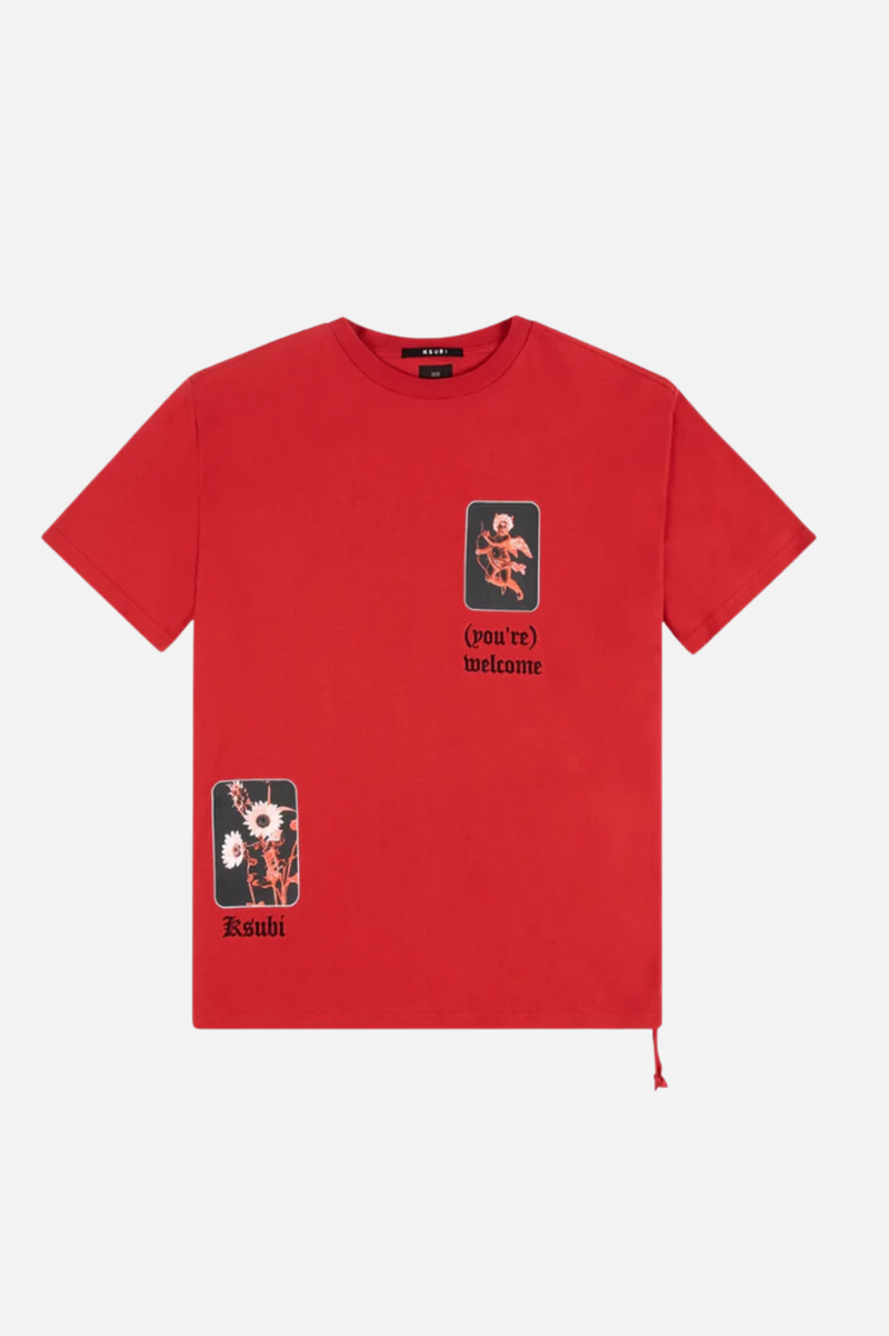 ICONS BIGGIE SS TEE CRIMSON