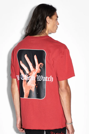 ICONS BIGGIE SS TEE CRIMSON