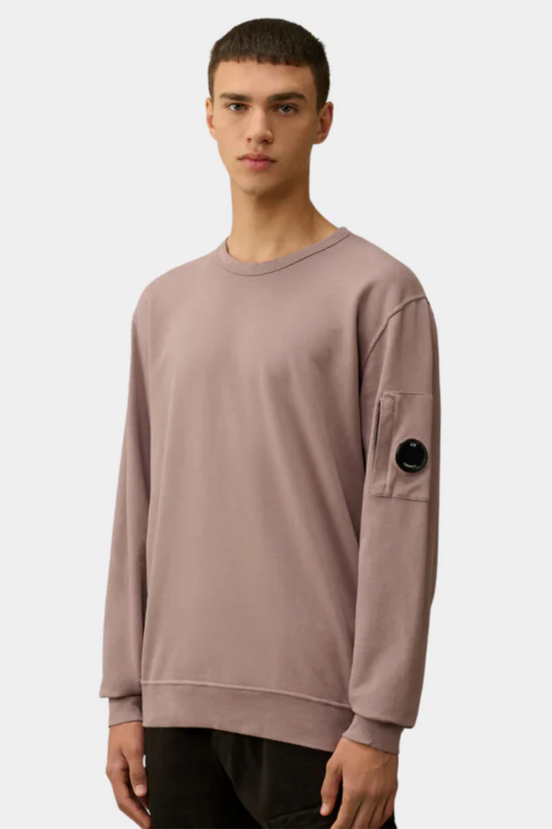 LIGHT FLEECE CREW NECK SWEATSHIRT