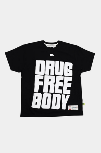 ABC. DRUG FREE BODY T-SHIRT