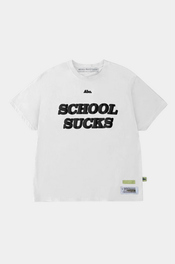 ABC. SCHOOL SUCKS T-SHIRT