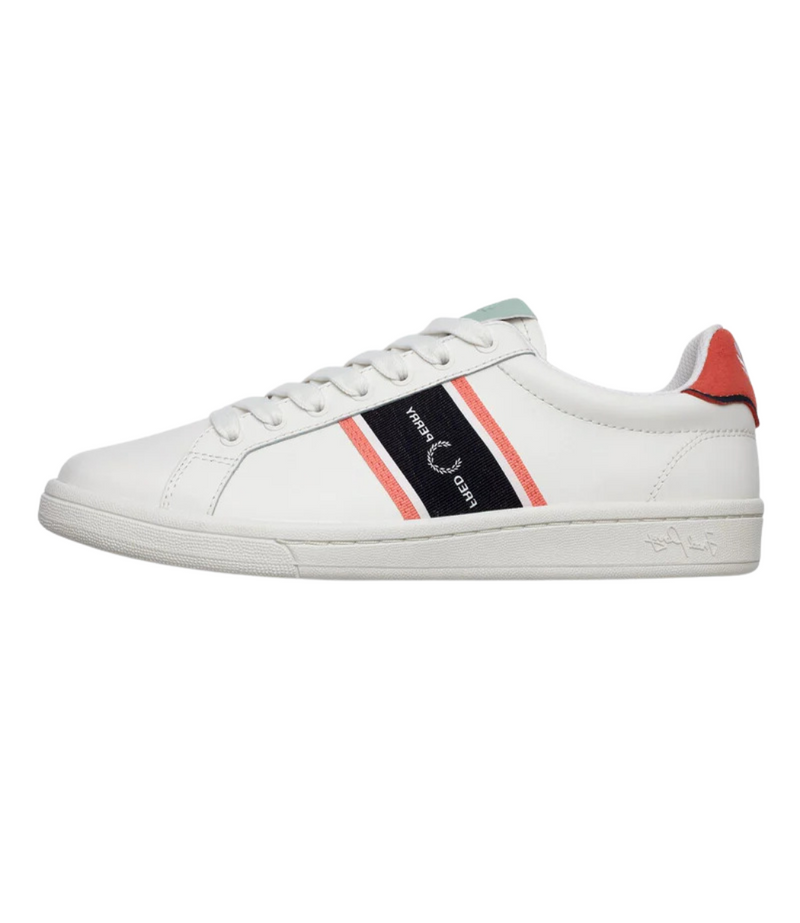 FRED PERRY B721 LEATHER / WEBBING – 707