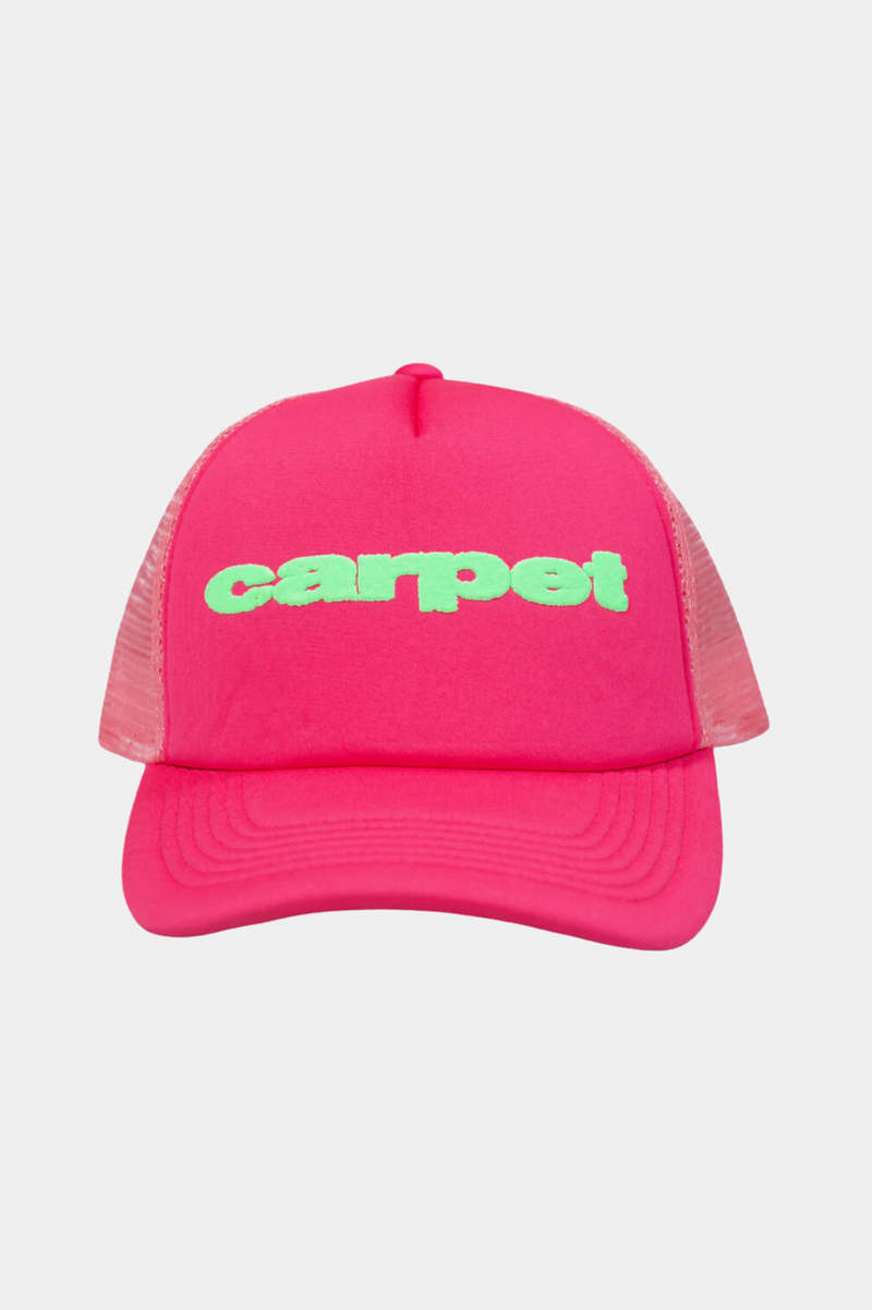 CARPET PUFF TRUCKER HAT